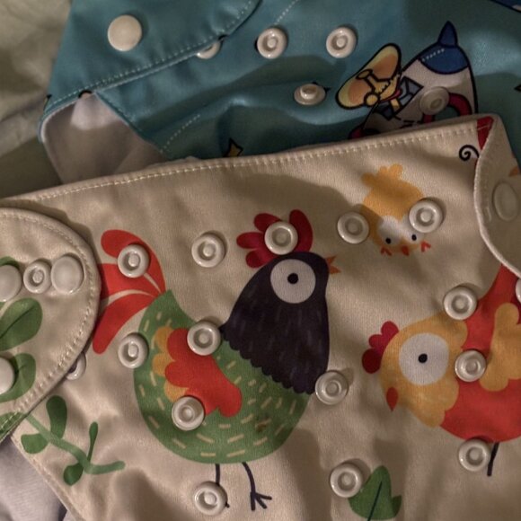 Set of 2 Baby Goal Diaper Covers - Picture 3 of 3